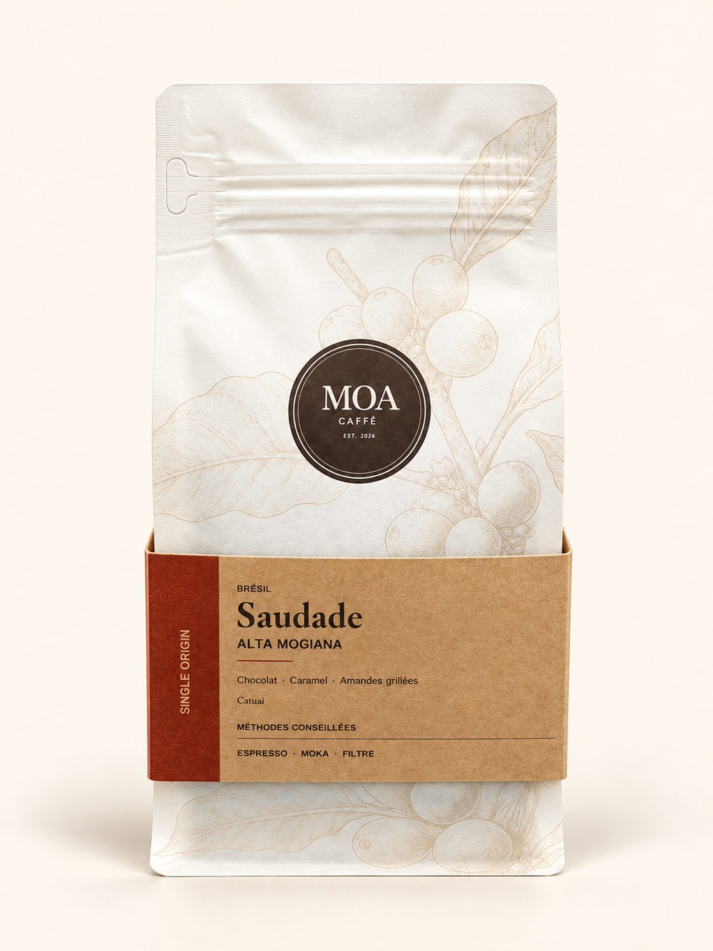MOA Caffè Saudade — vue frontale